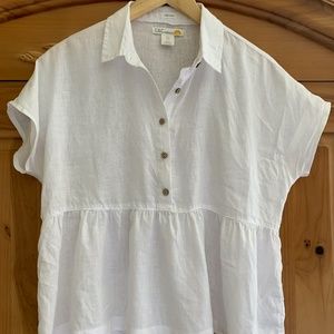 2 white blouses...  size small